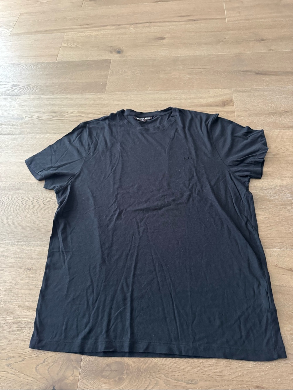 Michael Kors Men's Black Short Sleeve Crew Tee